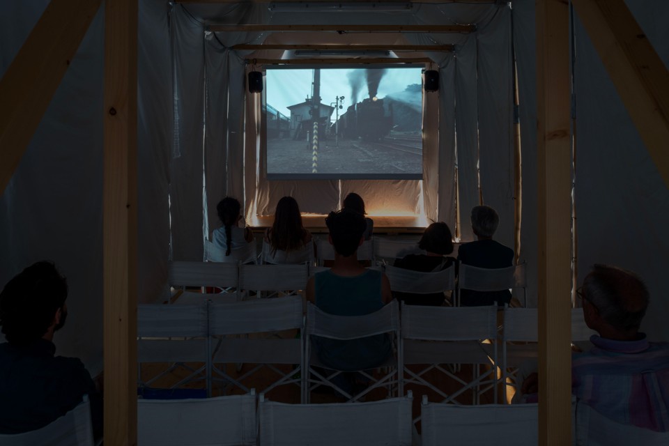 Fig.7 Omri Revesz, Street Cinema, Venezia, 2017