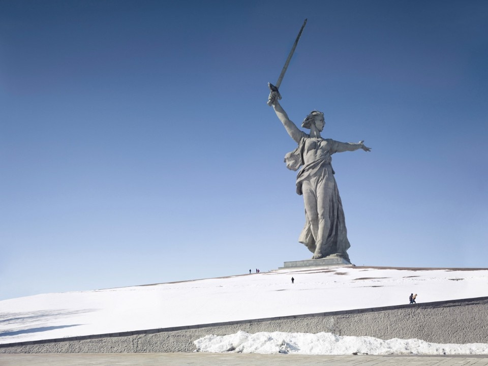 Fabrice Fouillet, Colosses. The Motherland Call, Volgograd, Russia, 87 m. Built in 1967