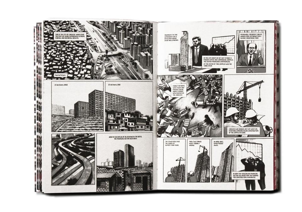 Alfredo Brillembourg, Hubert Klumpner, Urban-Think Tank, ETH Zürich, <em>Torre David</em>, Lars Müller Publishers, Zürich 2012. Page detail
