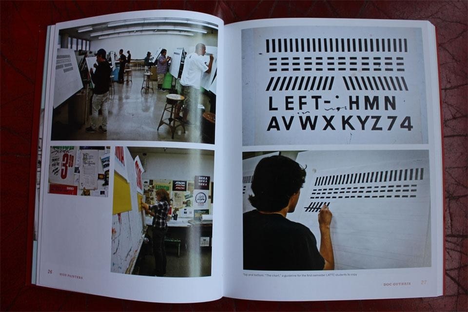 Faythe Levine, Sam Macon, <em>Sign Painters</em>, Princeton Architectural Press, New York 2012. Vista pagine interne