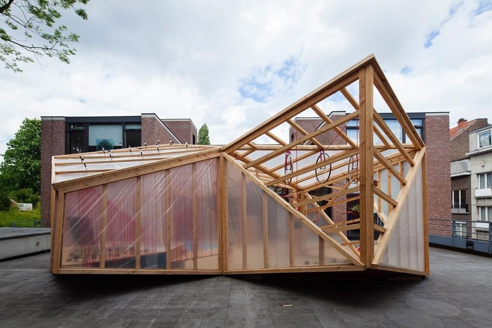 Elii, <i>JF·Kit House</i>, vista dell'installazione al CIVA, Bruxelles