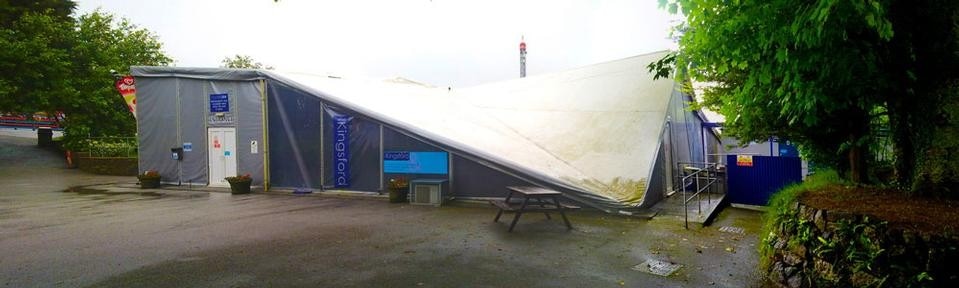Il Serpentine Pavilion di Zaha Hadid a Stratford-upon-Avon. Photo Marina Otero