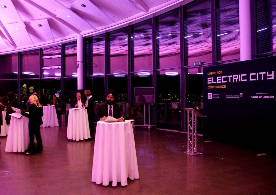 La conferenza "Urban Age Electric Cities" 2012, che si è tenuta a Londra il 6 e 7 dicembre scorsi. Photo Philippa Nicole Barr
