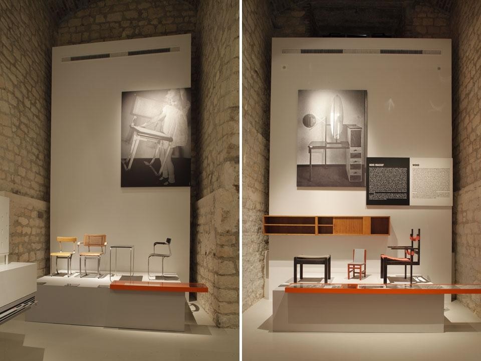 "Marcel Breuer (1902-1981): Design & Architecture", vista della mostra alla Cité de l'Architecture di Parigi. Photo © CAPA/Gaston Bergeret, 2013