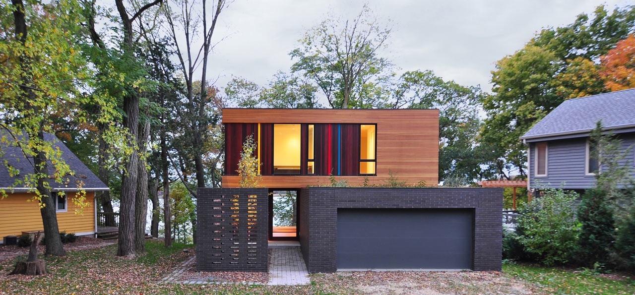 Johnsen Schmaling Architects, Redaction House, Oconomowoc, Wisconsin  