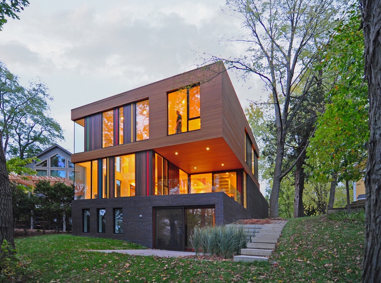 Johnsen Schmaling Architects, Redaction House, Oconomowoc, Wisconsin  