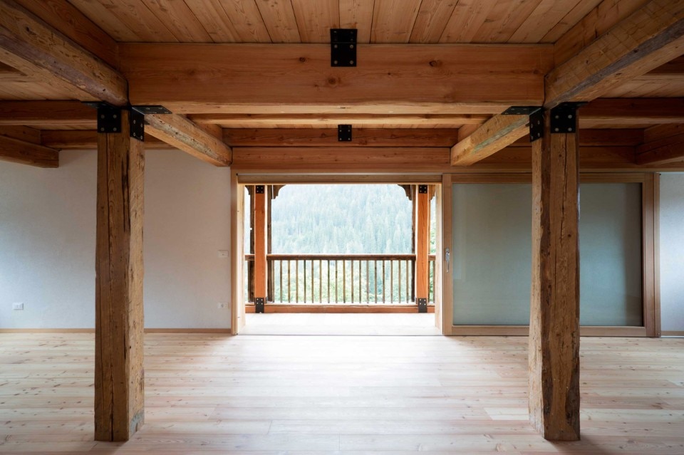 EXiT architetti associati, Tabià, Selva di Cadore, Dolomiti, 2016