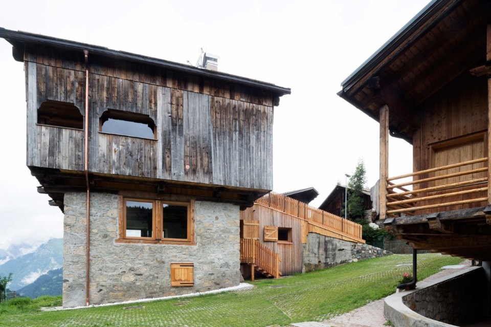 EXiT architetti associati, Tabià, Selva di Cadore, Dolomiti, 2016