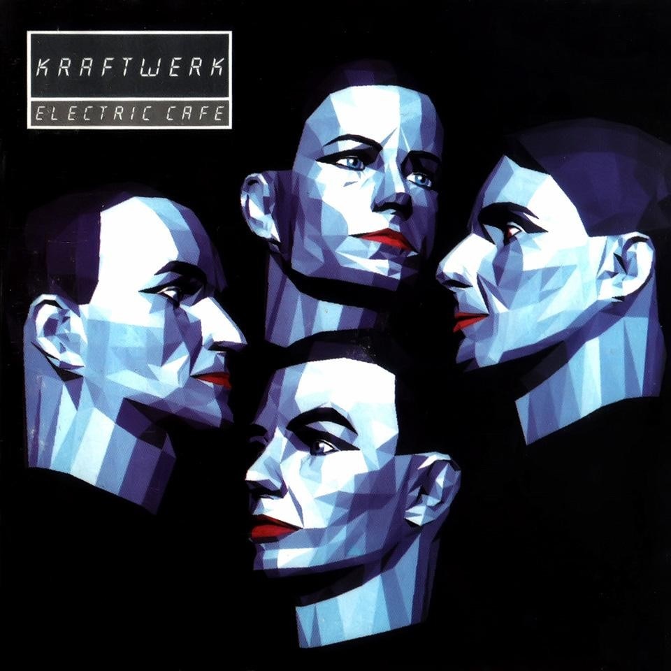 Kraftwerk, copertina del disco <i>Electric Cafè</i>