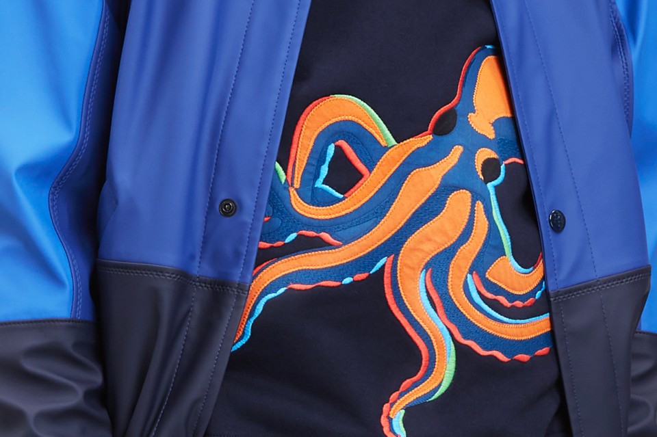 S/S ‘18 PS Paul Smith collection, the octopus