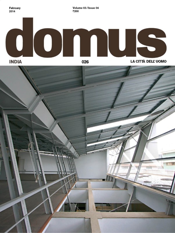 Domus India 26, February 2014, cover