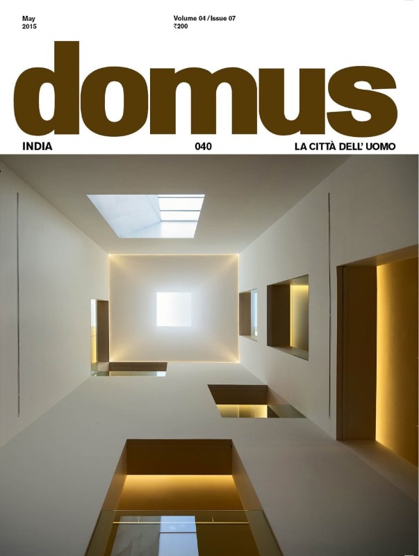 Domus India 040, May 2015, cover