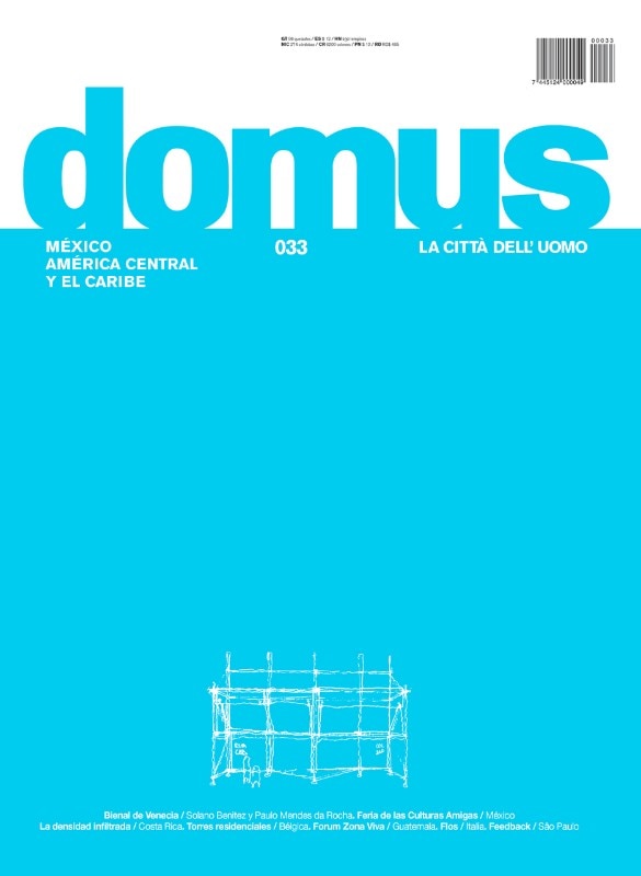 Domus Mexico Central America and Caribbean, September–October 2016, cover