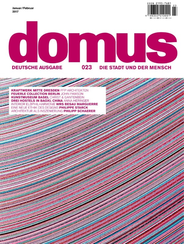 Domus Germany, January–February 2017, cover