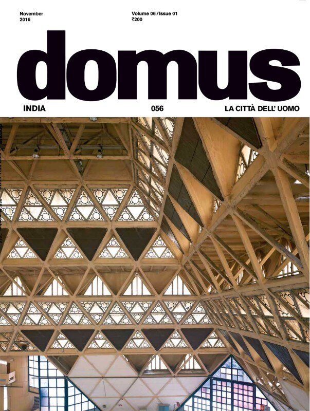 Domus India, November 2016, cover