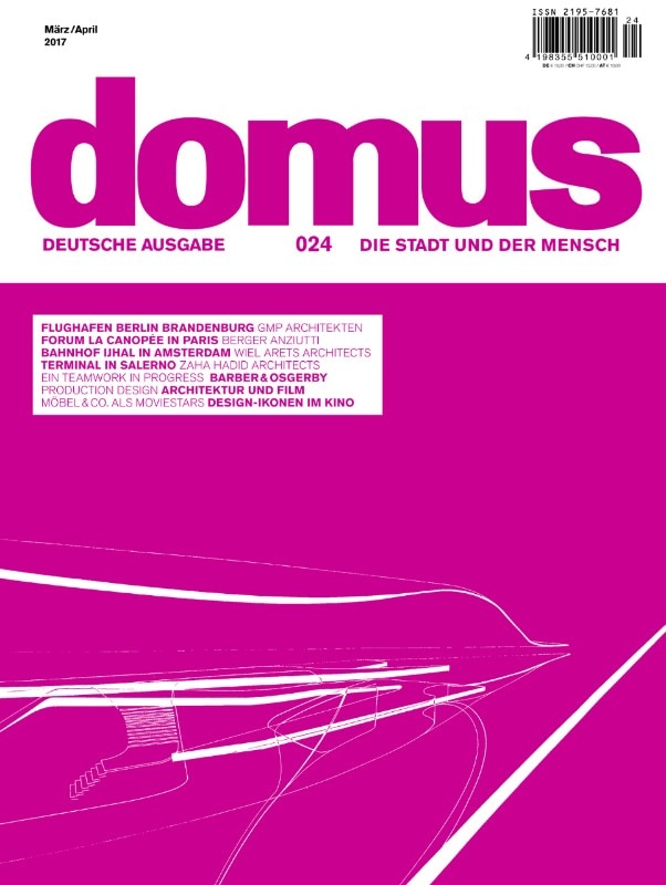 Domus Germany, March–April 2017, cover