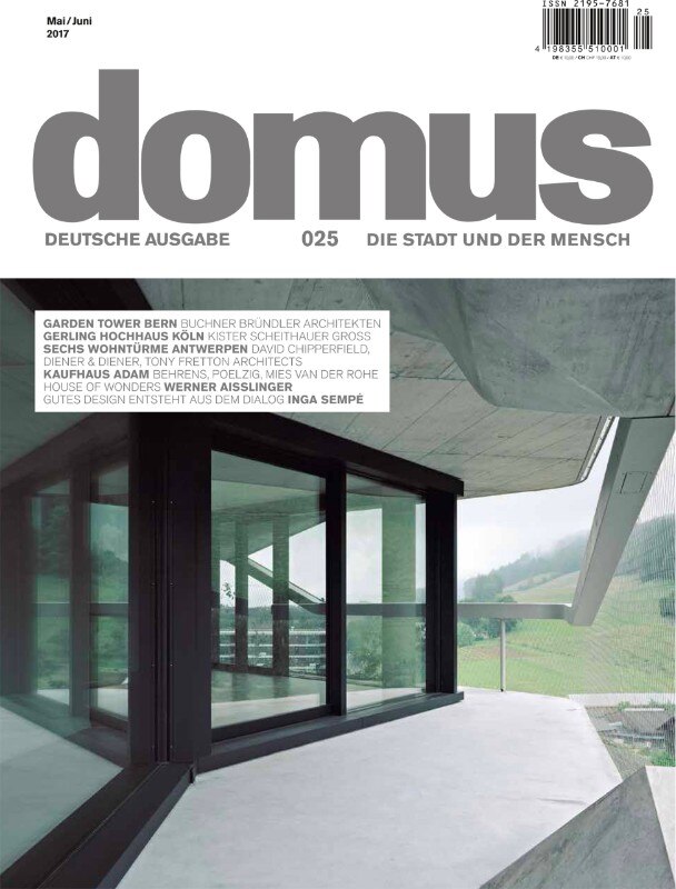 Domus Germany, May 2017, cover