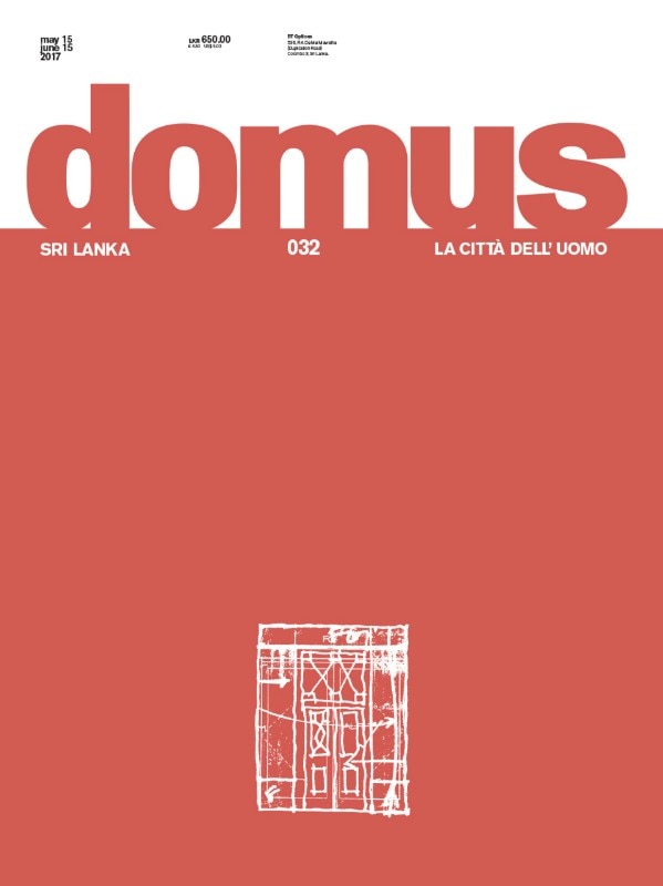 Domus Sri Lanka, May–June 2017, cover