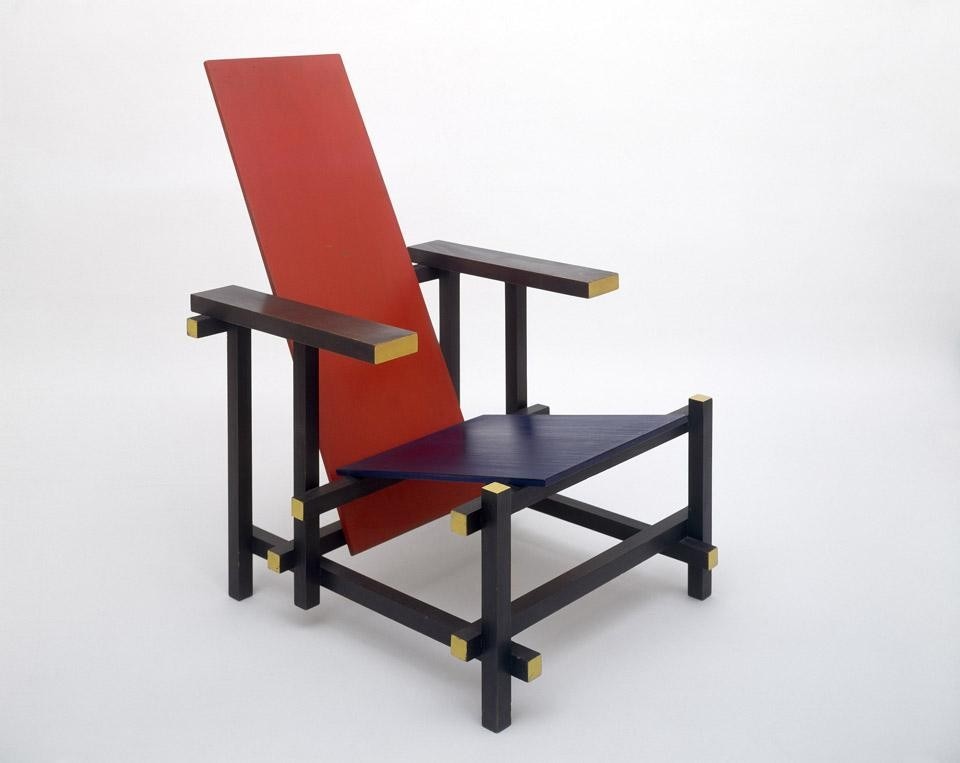 Red and Blue G.Th Rietveld 1923, Central Museum Utrecht