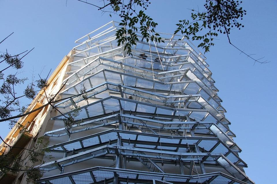 Capella Garcia Arquitectura, Parete vegetale, Barcellona