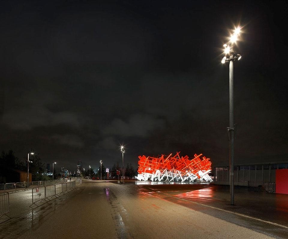 Studio Pernilla & Asif, Coca Cola <em>Beatbox</em>, padiglione per le Olimpiadi di Londra 2012
