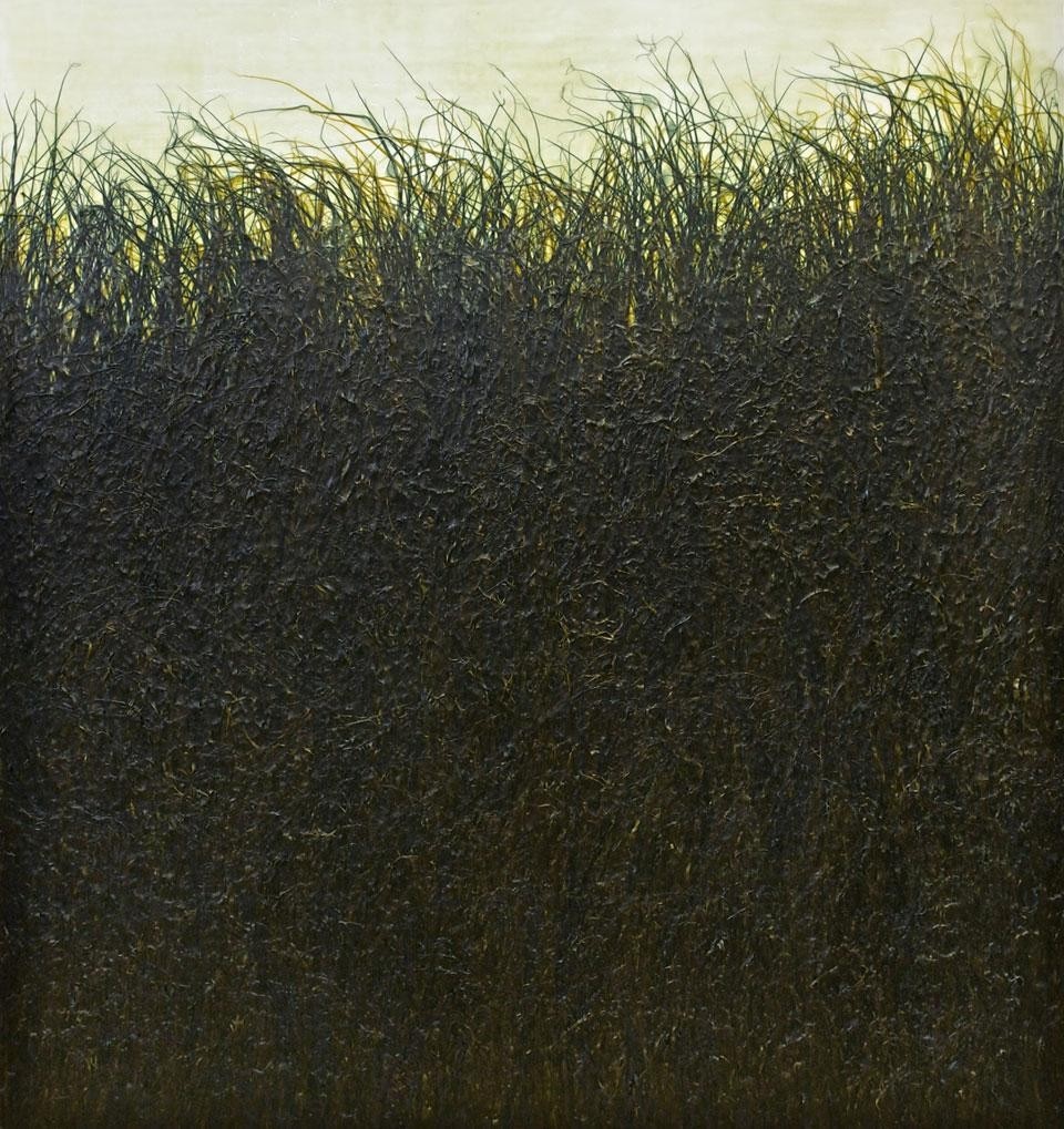 <i>Untitled #08</i>, Jacob Hashimoto, 2012. In mostra fino al 27 ottobre 2012. <i>Off-Screen</i>, Studio La Città, Verona