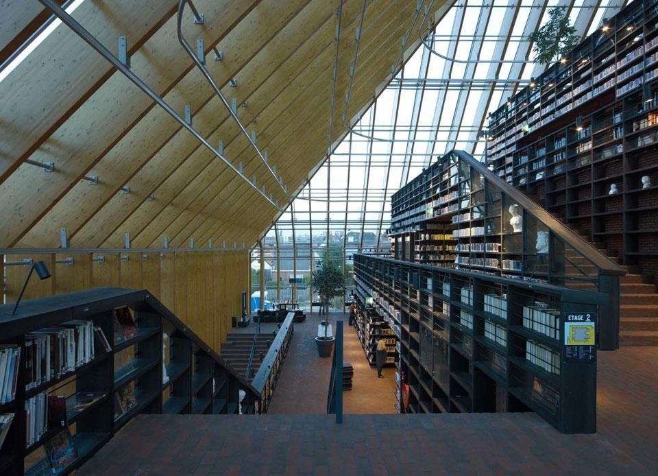 MVRDV, Spijkenisse Book Mountain, nuova biblioteca di Spijkenisse, Olanda 2012
