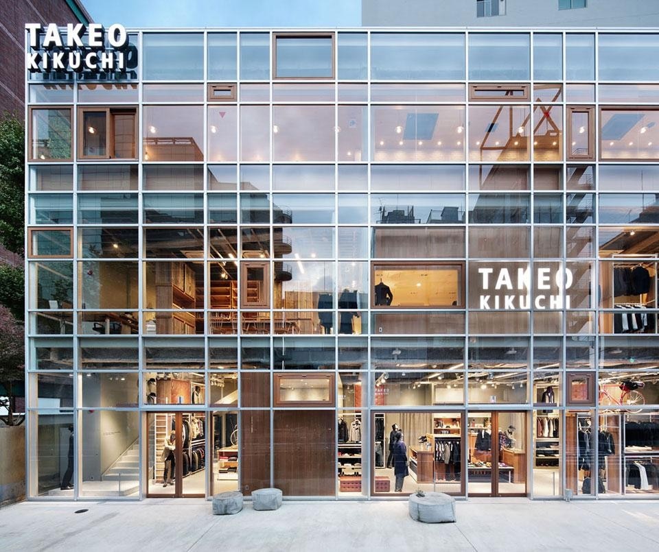 Schemata Architects, Takeo Kikuchi flagship store in Shibuya, Tokyo, Giappone 2012