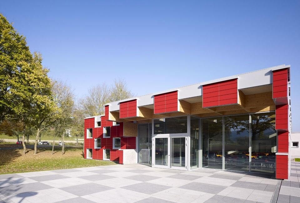 SpreierTrenner Architekten, mensa della scuola secondaria di Salmtal, Germania 2012