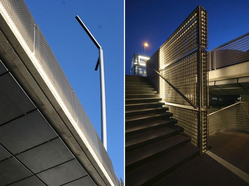 Jurij Kobe/atelier arhitekti, il ponte Fabiani: un'infrastruttura a due livelli a Lubiana, Slovenia