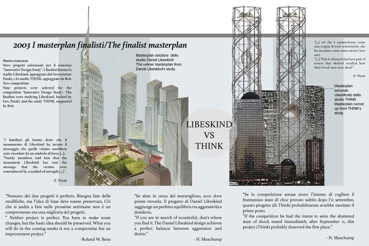 Alessia Reinch, <i>La ricostruzione del World Trade Center e il ruolo dell’architettura</i>