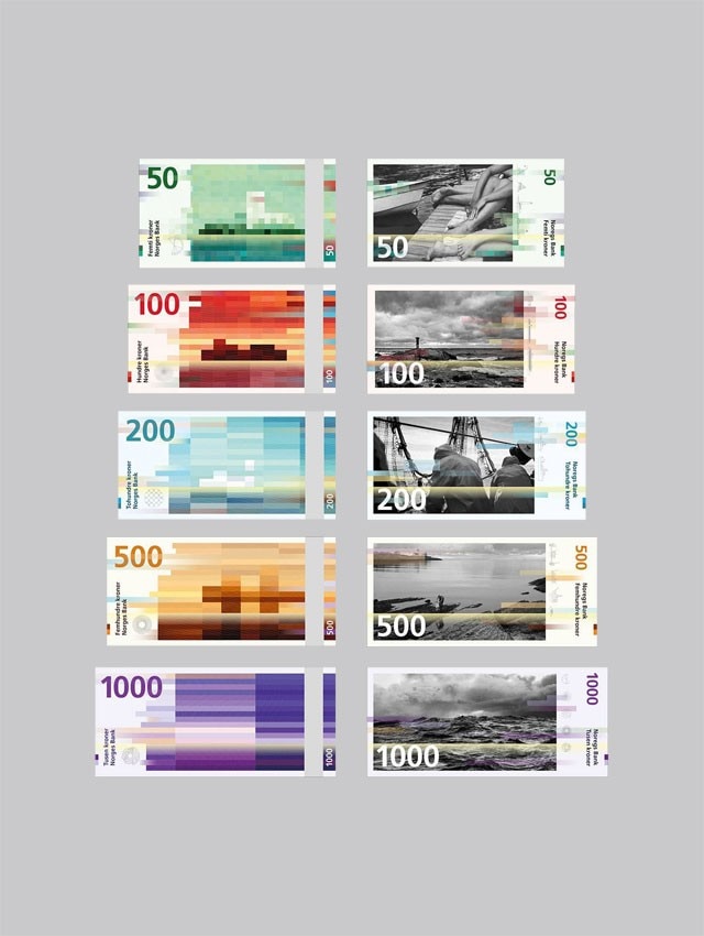 Snøhetta and The Metric System, Norway’s new banknotes