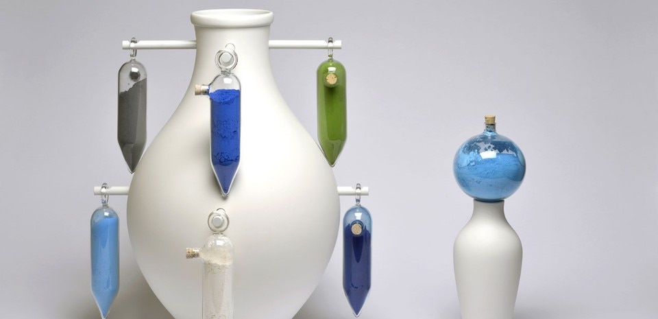 Dean Brown, A Matter of Colour, vases collection
