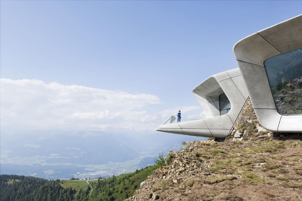 Zaha Hadid Architects, Messner Mountain Museum Corones, Sud Tirolo. Photo © Werner Huthmacher