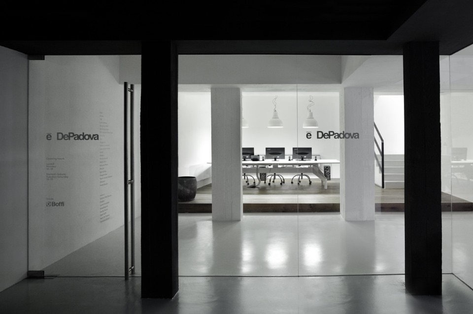 Il nuovo showroom De Padova a Milano