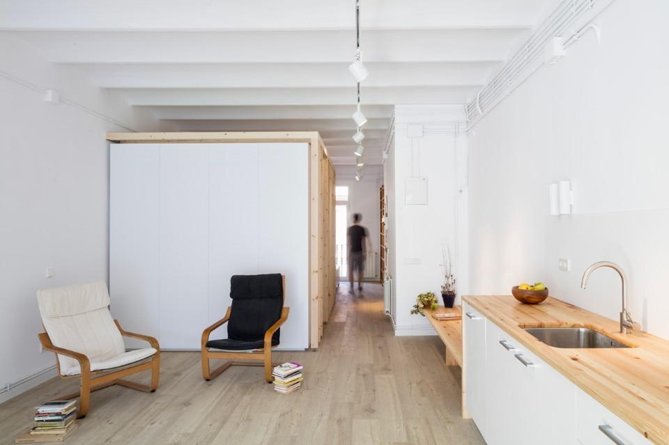 Alventosa Morell Arquitectes, Appartamento LB, Barcellona, 2016