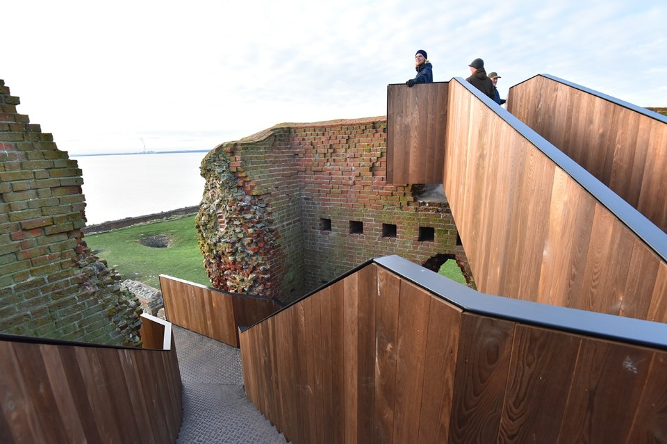 MAP Architects, Kalø Tower Visitor Access, Rønde, Denmark, 2016
