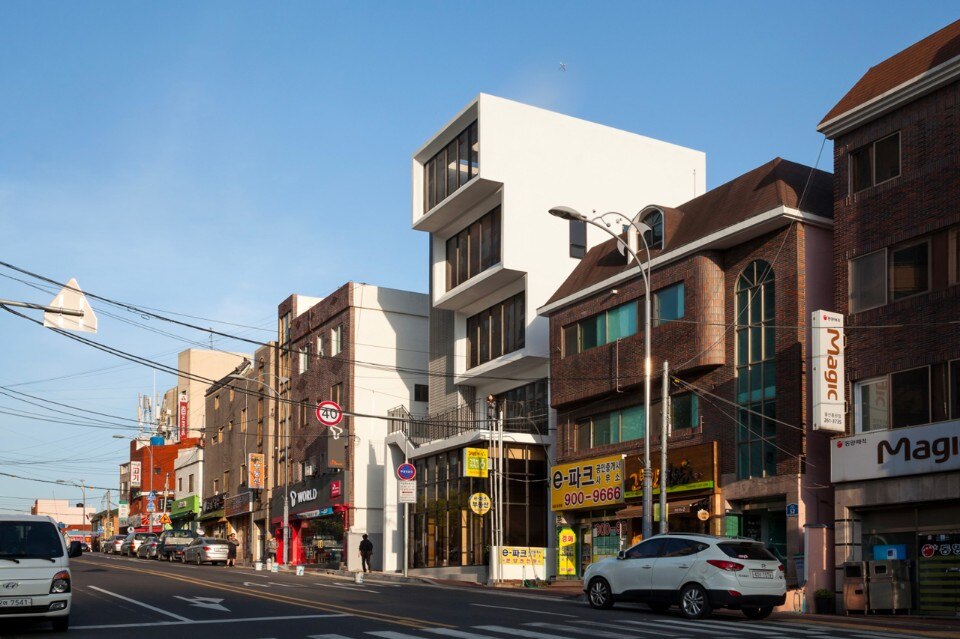 Fig. 5 ON Architecture, Gioco di densità, Ulsan, Corea, 2017