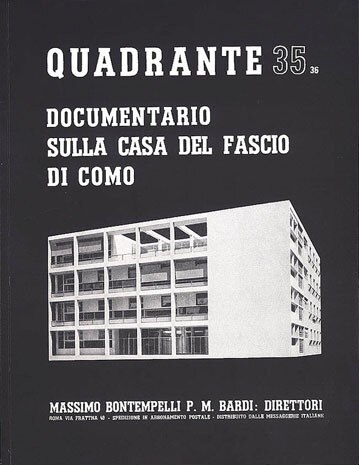 The cover of issue 35-36 of “Quadrante”, October 1936