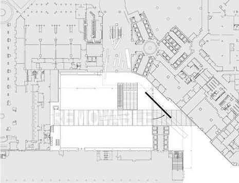 Plan of Guggenheim Las Vegas. Photography by Michael Moran

