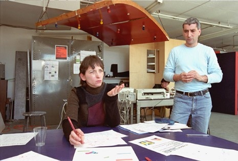 Atelier Big City (from left to right): Anne Cormier and Randy Cohen. Photo Michel Boulet © Canadian Centre for Architecture, Montréal