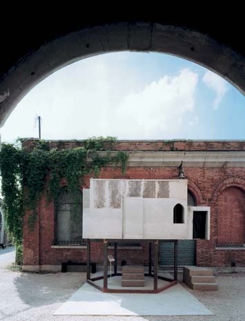 Peter Zumthor’s six-ton concrete model of the Diocesan Museum in Cologne. Photography by Todd Eberle
