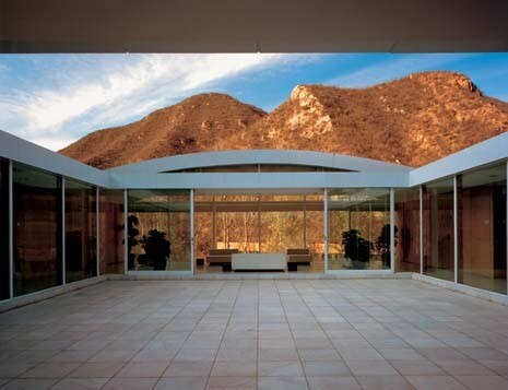 <b>Shigeru Ban</b>. The house designed by Ban, perhaps the best known of the architects involved in the project, is planned around an open air courtyard