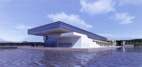 The project by Boris Podrecca for the ex-Magazzino Vini in the port of Trieste