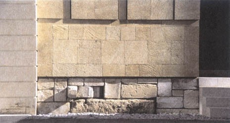 Stones on the isle of Ortigia, used  in Vincenzo Latina’s project