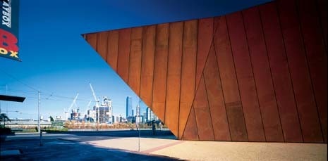 Wood Marsh’s building is tough enough to stand up to an urban setting caught between large scale renewal and wide urban motorways