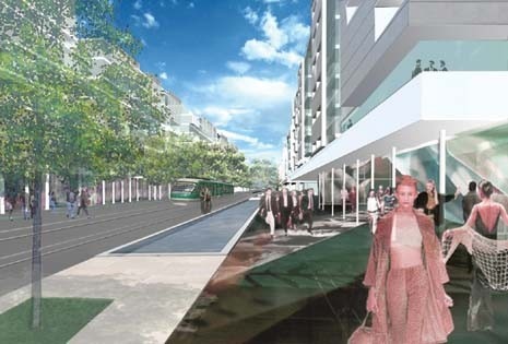 <b>MontecityRogoredo</b>. By burying an existing road under a new park what is currently a void in the urban fabric will become the centre of a new community that will eventually house 8000 people. At the northern end of the site the master plan emphasises high density urbanism. To the south new development will form an extension to the historic core of Rogoredo