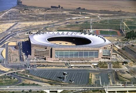 The olympic stadium in Seville
