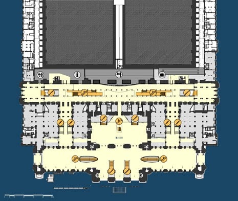 Plan of the ground floor