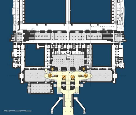 Plan of the basement